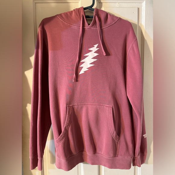 Dead & Company Official 2019 Tour Mauve Pullover Fleece Hoodie Men’s Small - Picture 2 of 9
